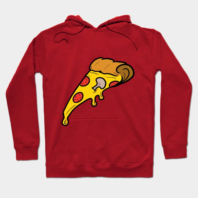 Pizza slice Hoodie by Jrfiguer